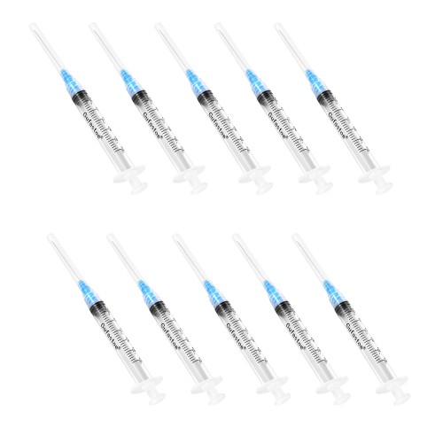 Syringes 3ml 1.5in 10 Piece