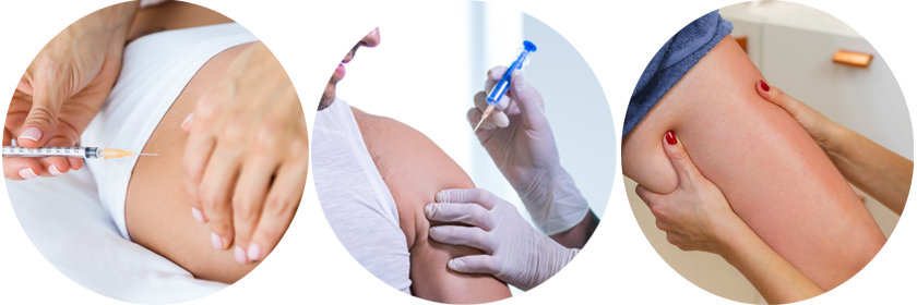 Testosterone Inject Site