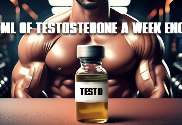 Is 1 ml of testosterone a week enough?
